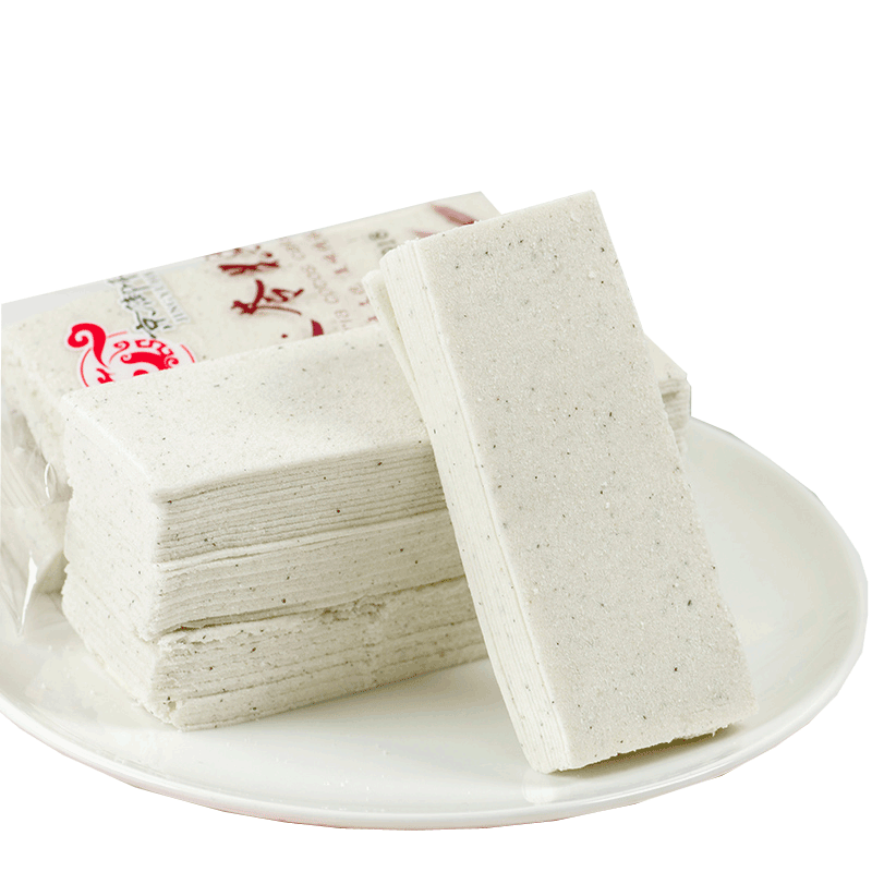 北京特产茯苓糕茯苓云片糕茯苓饼传统零食小吃点心茯苓夹饼500g