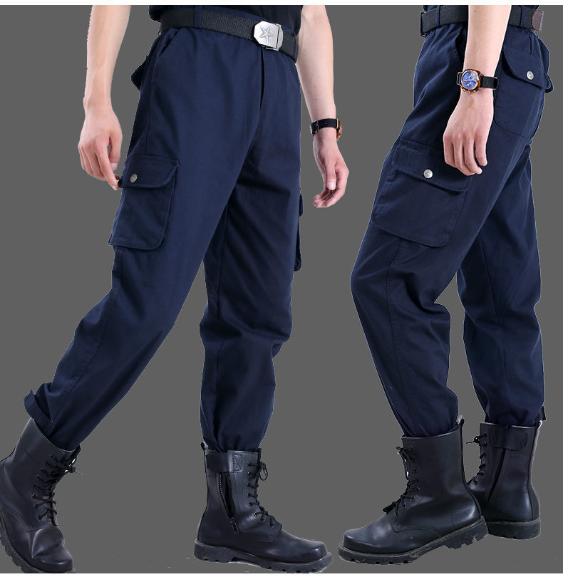 工作裤耐磨春秋宽松工装裤机修汽修防烫电焊裤工地干活劳保裤581单裤