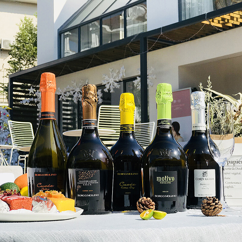 【七夕情人节礼物】意大利进口起泡酒prosecco普罗塞克送香槟酒塞docg