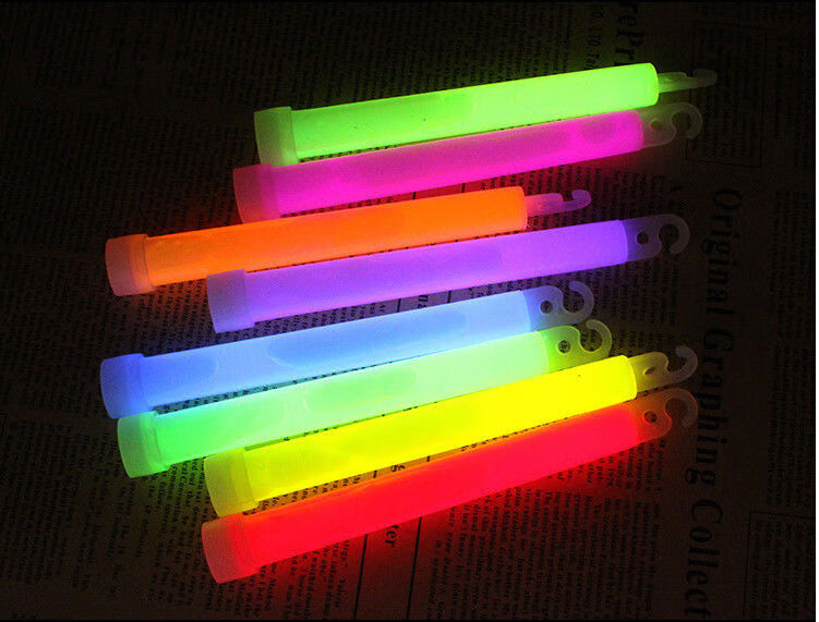 荧光棒野外6寸荧光棒六寸发光棒夜用照明闪光棒15150mm户外野营求助威