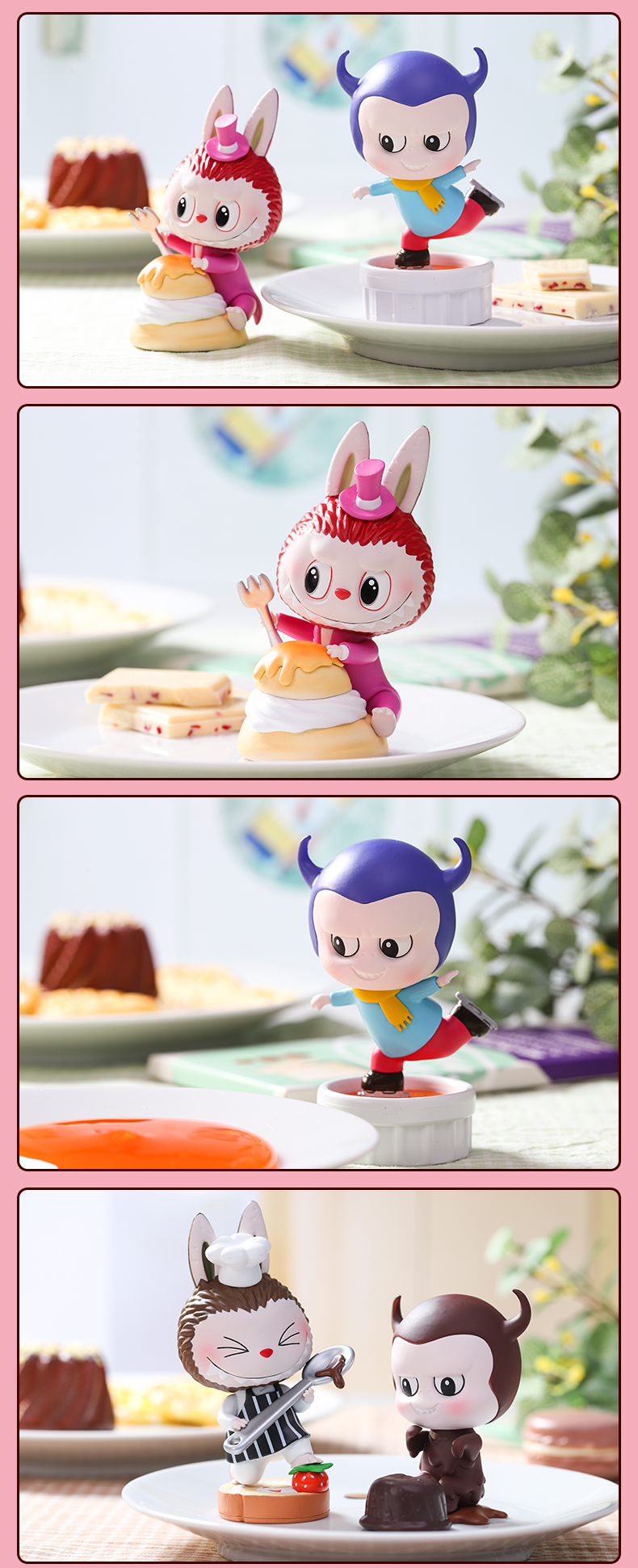 新年礼物优选好礼官方labubu精灵甜品盲盒拉布布公仔生日礼物芒果派