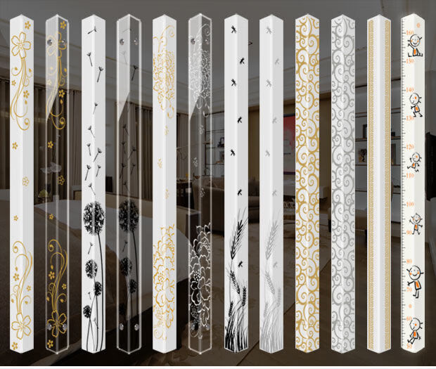 墙角保护条亚克力墙护角护角条护墙角阳角线包边条包角装饰防撞条花