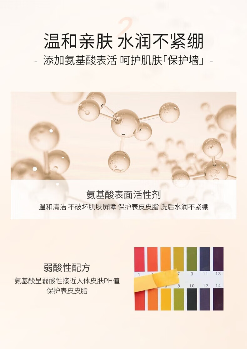 城野医生（DR.CI:LABO）氨基酸洗面奶男女泡沫绵密温和亲肤毛孔控油水黑头润洁面护肤品 氨基酸洗面奶 120g