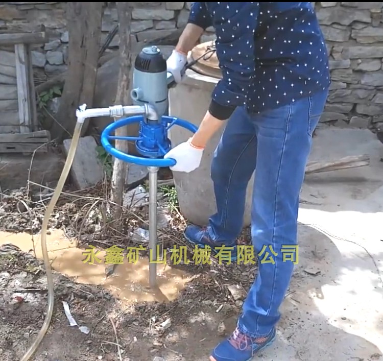 小型打井机打井设备家用手提式挖井机便携民用钻机圆盘钻井机15kw圆盘