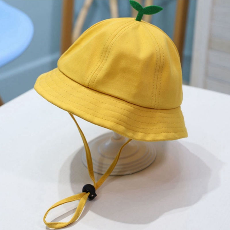 karond新品幼儿园小黄帽学生帽樱桃小丸子小黄帽幼儿园男女童帽幼稚园