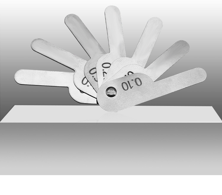 牙科塞尺正畸邻面去釉片切间隙测量尺正畸卡尺间隙尺间隙商用间隙测量