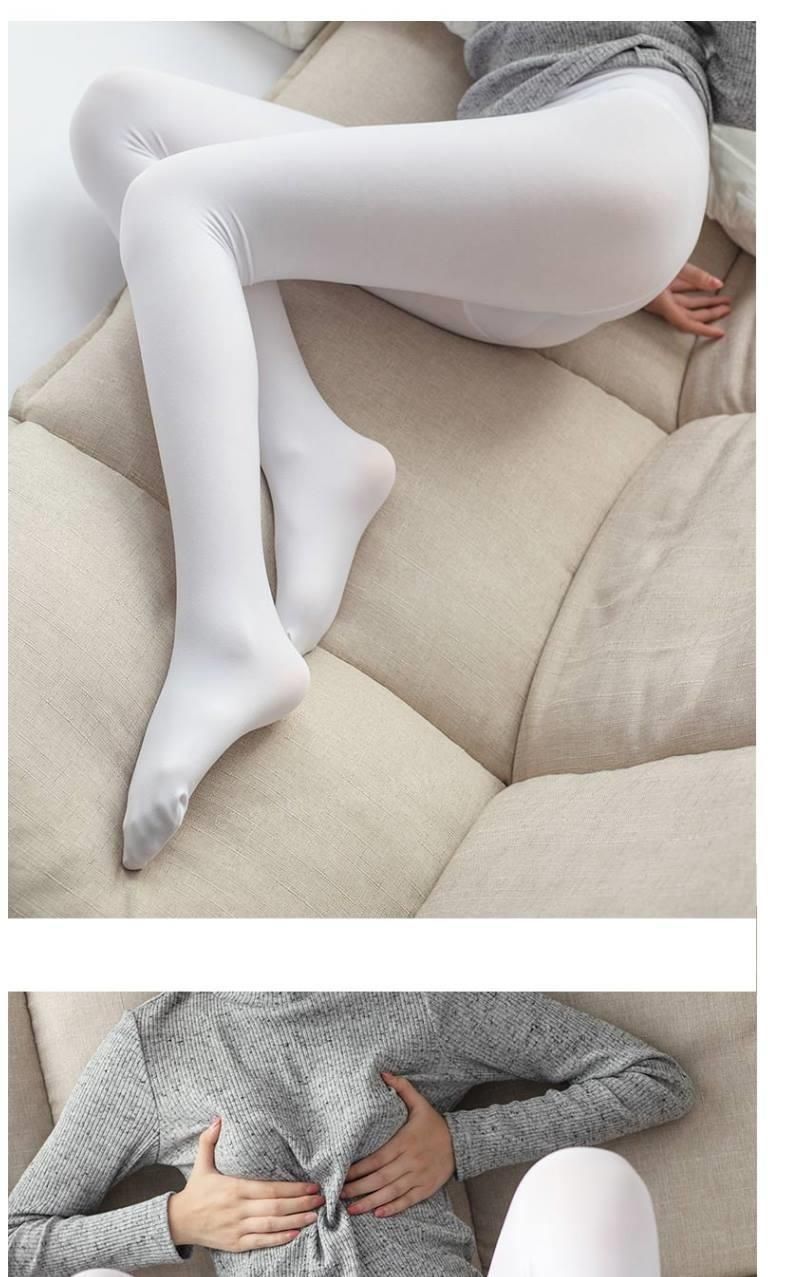 白丝连裤袜不透肉日系加长白色cos丝袜女连裤袜cd200d不透肉特大码