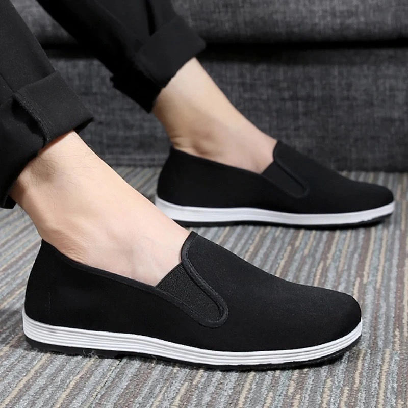 北京布鞋男士休闲防滑耐磨防臭手工布鞋春夏秋工作透气开车男鞋佐欧雅