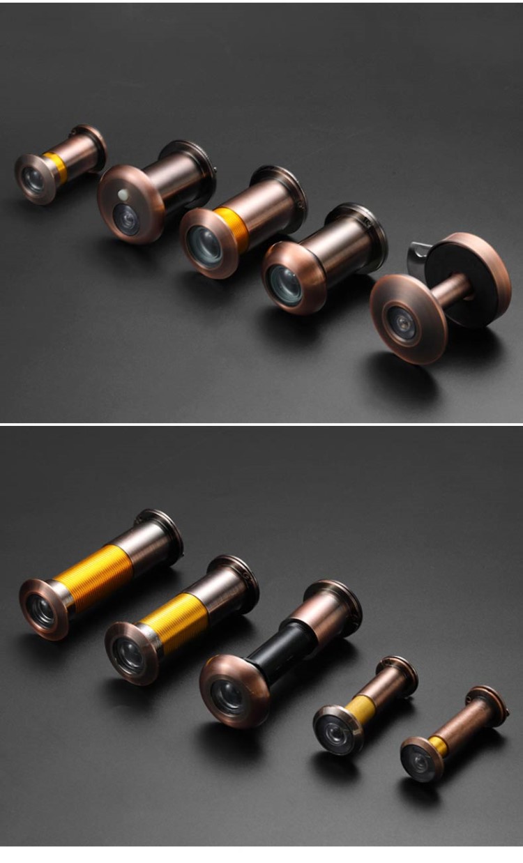 猫眼防窥镜 防盗门镜猫眼带门铃通用猫眼门镜门铃二合一防撬家用防窥