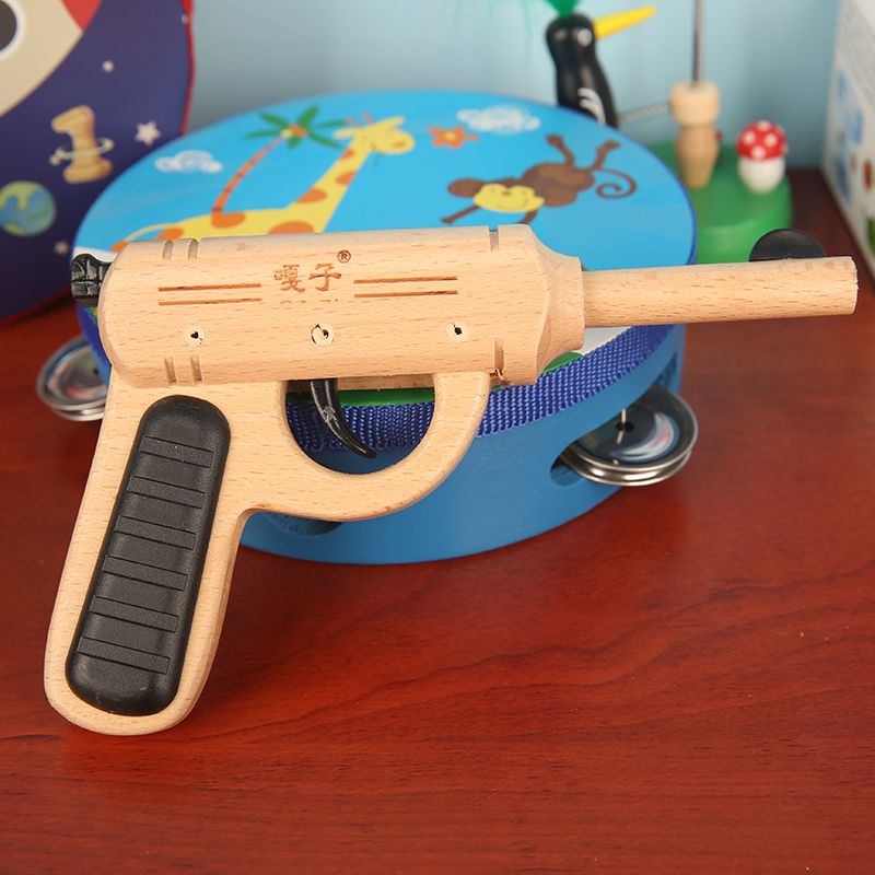 木头枪小木枪怀旧传统整块木头打磨经典小兵张嘎木质小木枪木枪