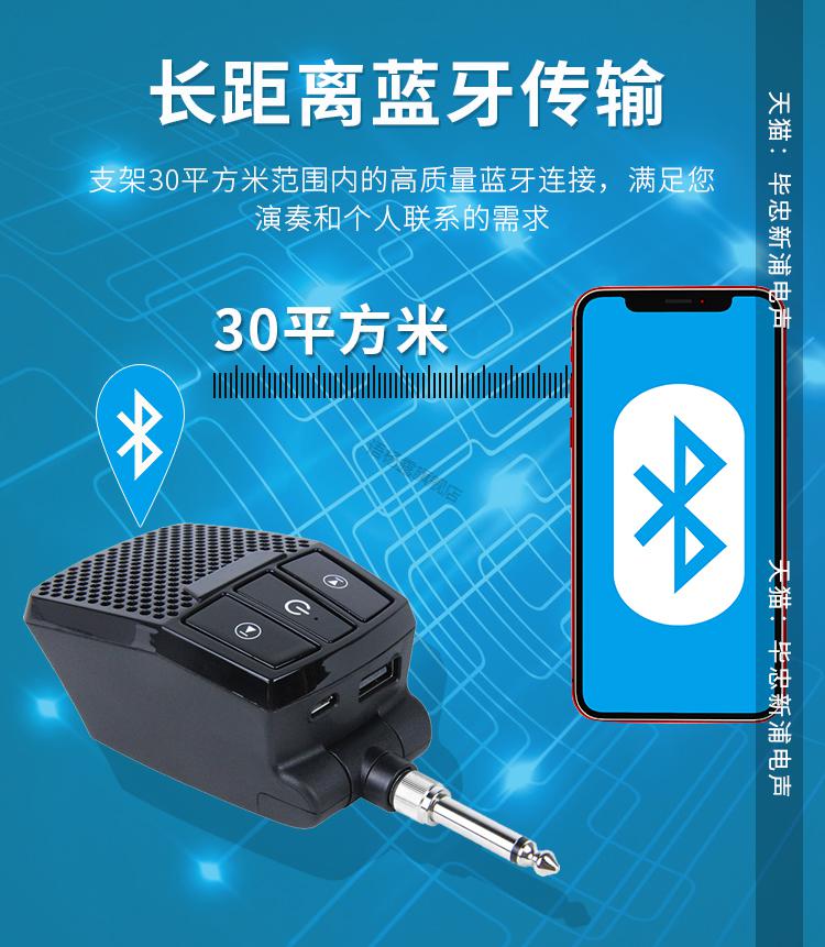 电吹管直插式小音箱 适用akai ewi5000 solo 罗兰ae10电吹管 乐器直插
