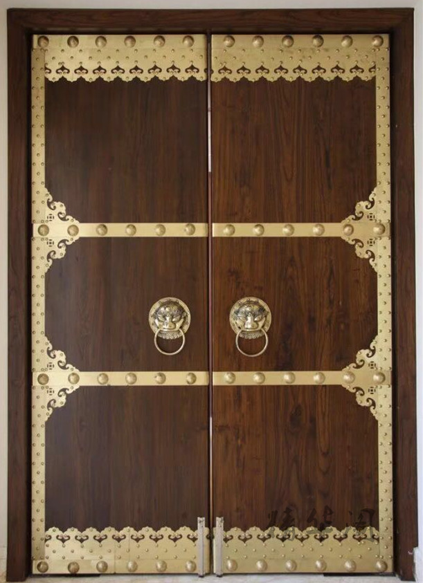 仿古实木大门铜泡钉大门铜钉装饰钉铜泡钉鼓钉圆头钉大门蘑菇钉2cm