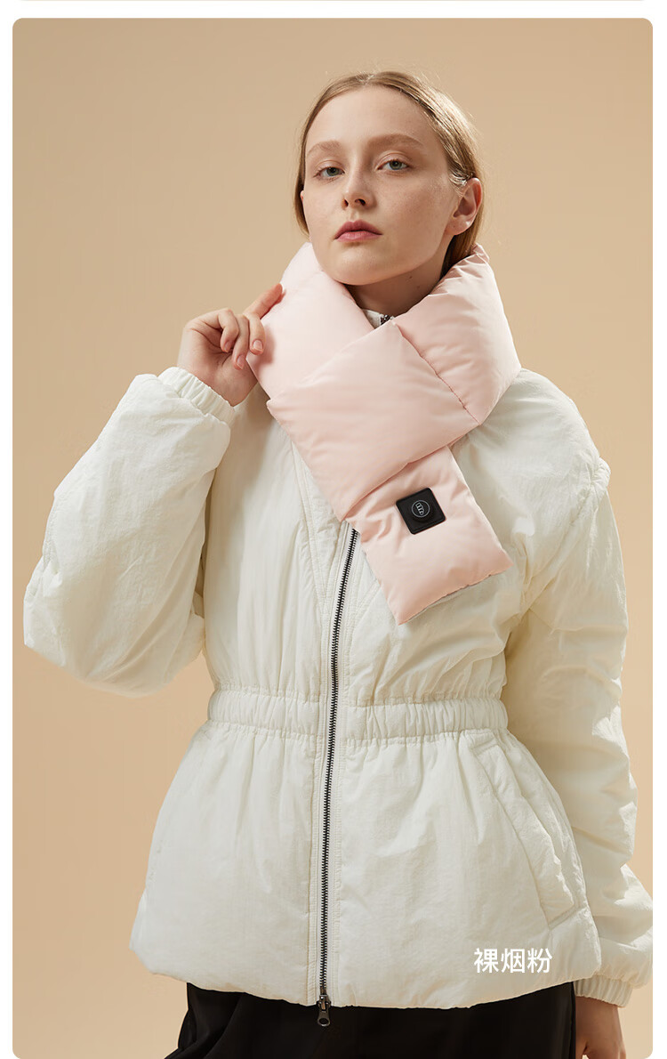 充电加热围脖冬季 发热围巾女秋冬护颈保暖神器焦下围脖智能防寒颈椎