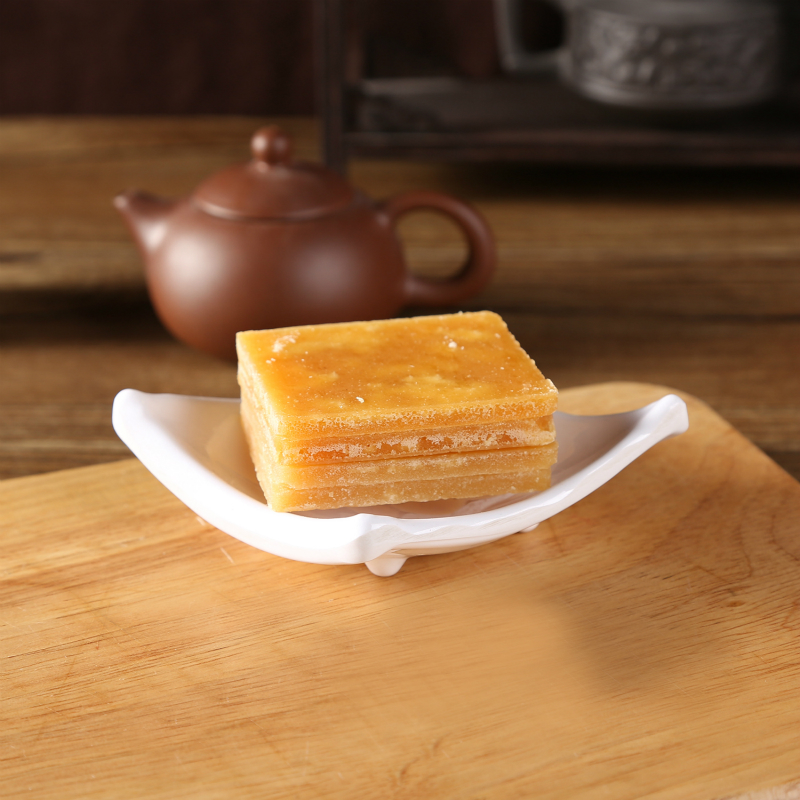 何氏百草梨膏糖 薄荷糖手工熬制 润喉糖砂板糖1盒10包 30 5【图片