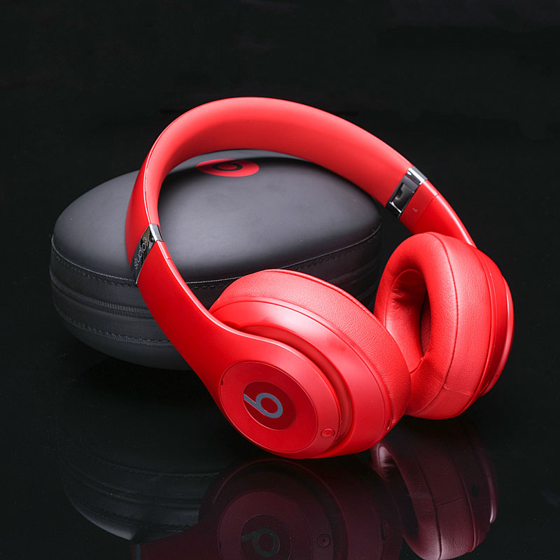 beats studio3 wireless 录音师头戴式无线蓝牙护耳带麦运动b耳机杰霆