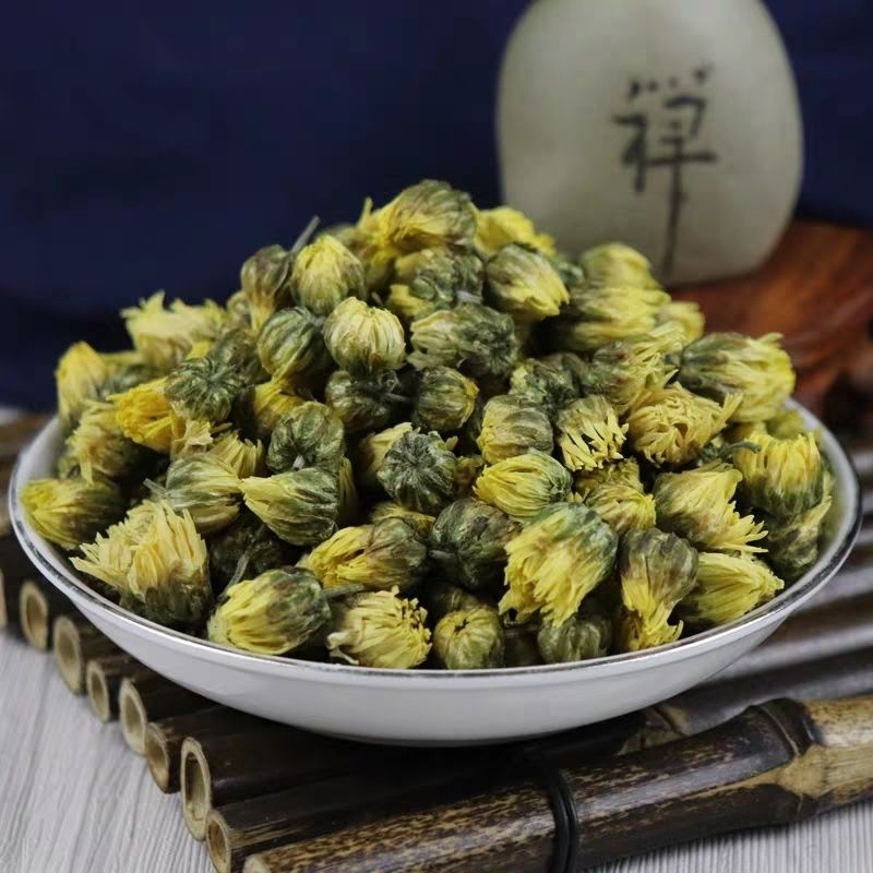 胎菊花茶装桐乡胎菊王特级正宗杭白菊贡菊花茶 胎菊米500克【图片