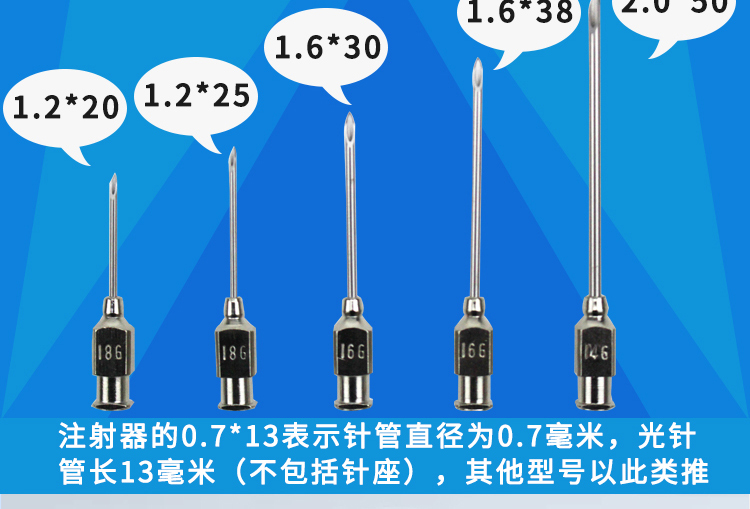 猪针头型号对应图片图片