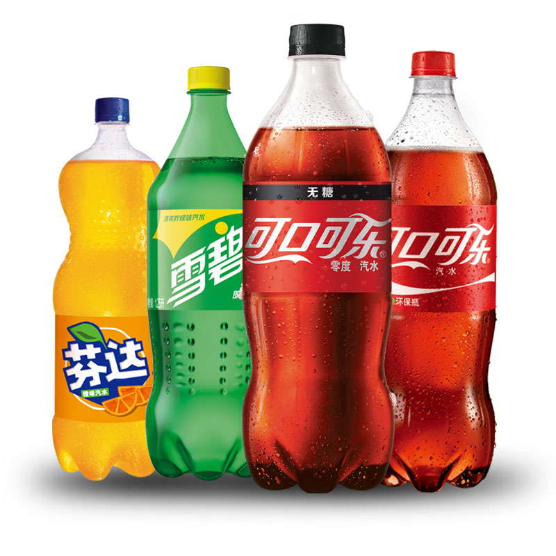 可口可乐(coca-cola) 【日期新鲜】可口可乐系列2升零度可乐零卡雪碧