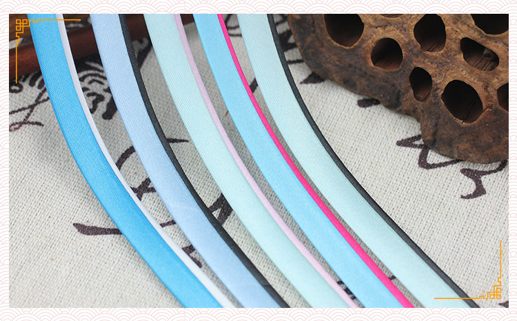 旗袍包边条旗袍包边条滚边丝带双色免烫盘扣镶边衣服缎带辅料服装布料