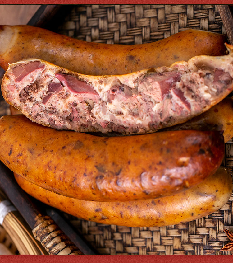 美盾 对青法式鹅肝肠 独立包装东北哈尔滨特产鹅肉肠红肠熟食 130g*10