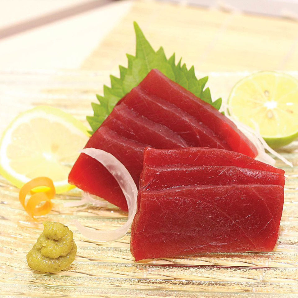 核酸检疫合格超低温大目金枪鱼刺身切片尝鲜装910片解冻即食