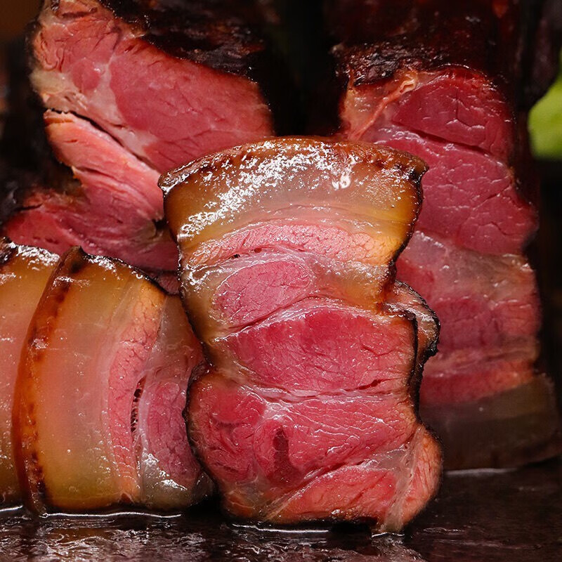 食月冬初恩施土家腊味腊肉香肠腊制品熟食湖北特产年货礼盒装2五花
