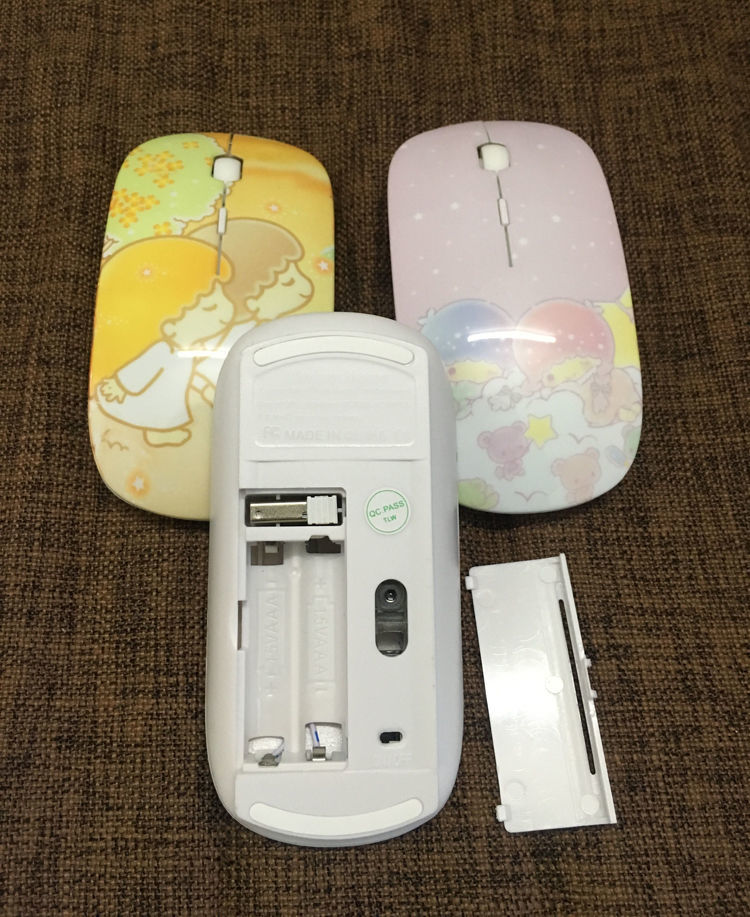 鼠标办公游戏卡通可爱粉色女生生日shipadoo 17 无线鼠标配usb接收器