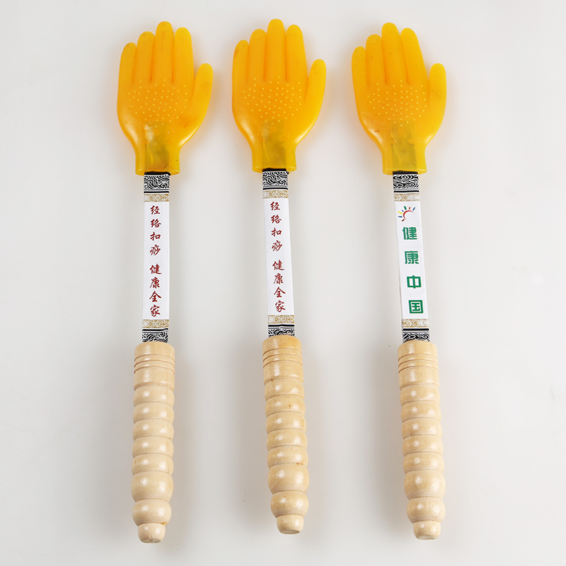 硅胶拍痧板家用肩颈捶背拍打棒敲打锤硅胶扣痧手魅力神掌拍痧板养生拍