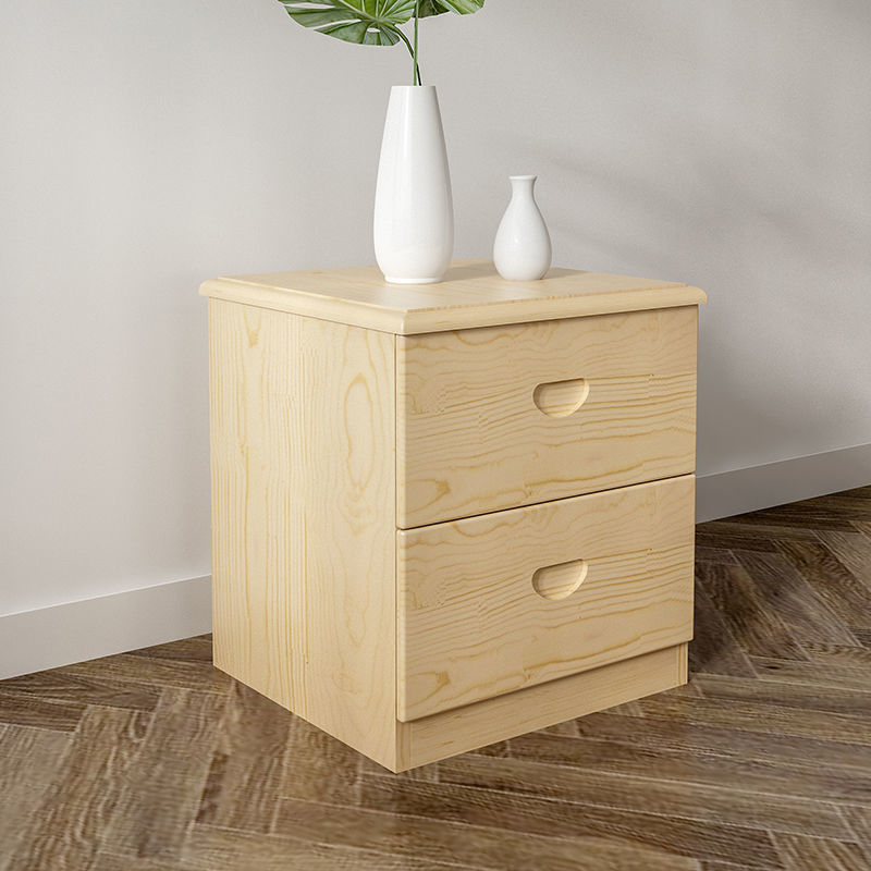 实木床头柜小型简约床边柜经济型家用床边柜1个