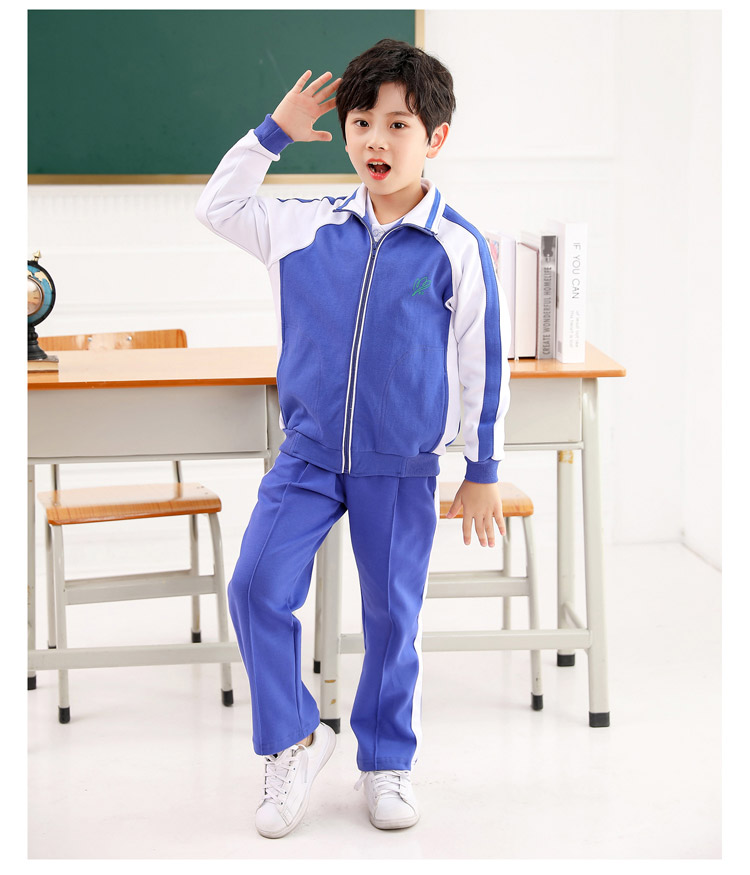 深圳小学生校服小学生礼服男短袖夏装统一套装长袖外套上衣长裤夏季校