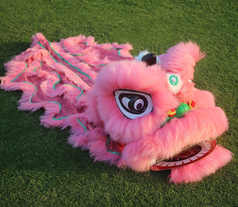 小米生态同款羊毛舞狮儿童舞狮子醒狮头儿童狮子头儿童小狮子学校表演