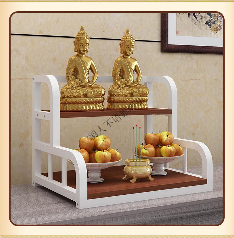 锦雀鸟2022款供神架家用佛龛墙上壁挂式供台神龛经济型观音财神爷供奉