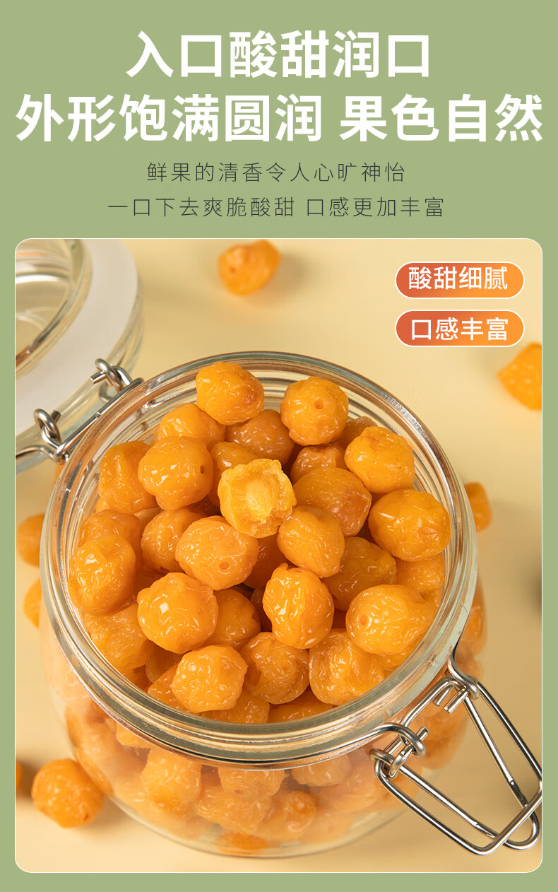 珍珠李500g袋装一珍珠梅清平乐蜜饯果脯小零食酸甜话梅干李子干 袋