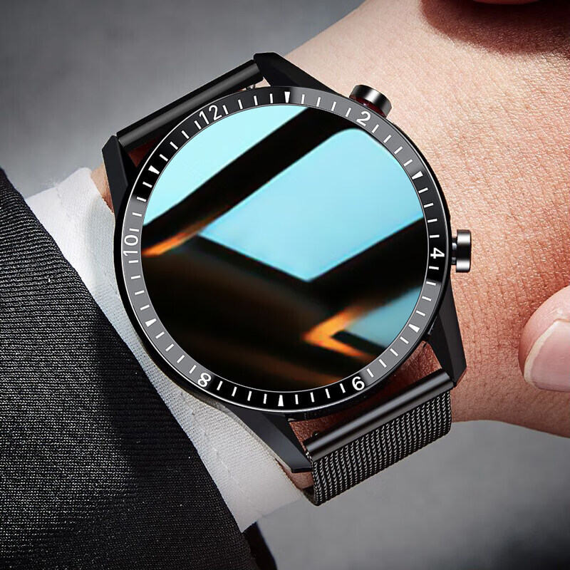 男士运动智能手表华为oppo苹果通用心率血压多功能机械电子表新款 l9