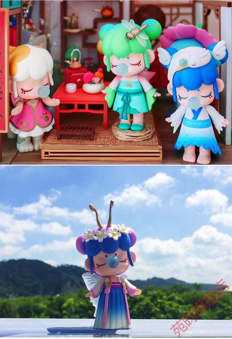 若来林深不知处盲盒云深一套森林狐仙全套确认款泡泡马特汽车收藏