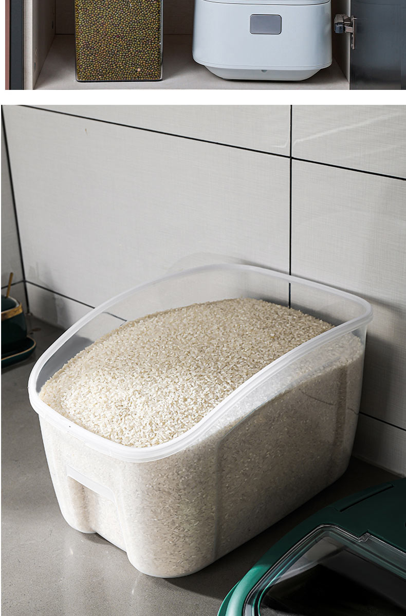 米桶防虫防潮密封装大米缸米箱收纳盒家用储米罐食品级塑料面粉桶枫琅