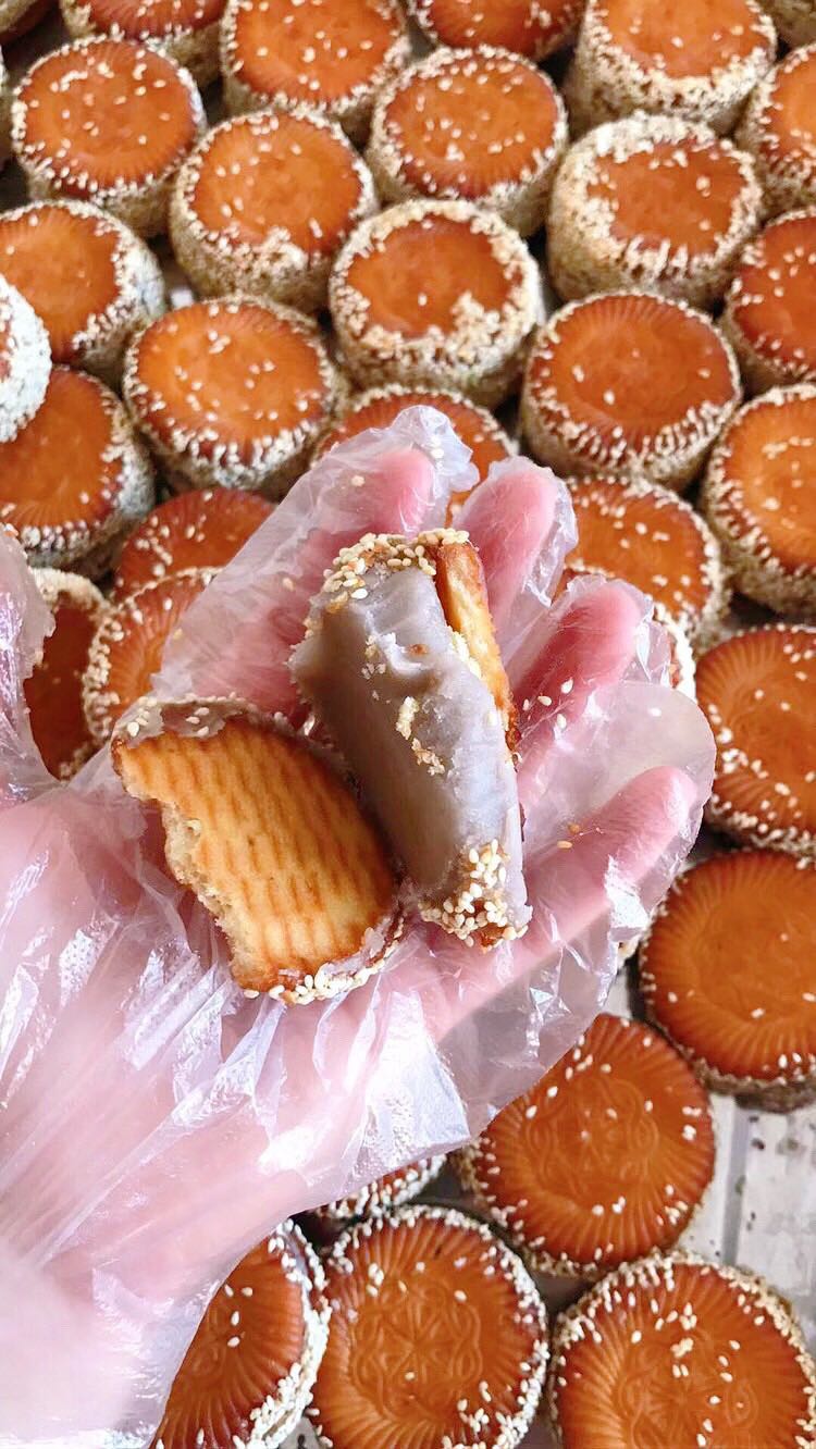 晨臻芋头饼香芋饼福州糕点手工美食福建特色小吃芋泥饼6个420克1盒6个