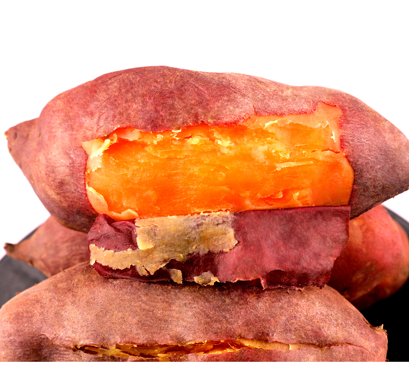 新鲜蜜.薯农家红心地.瓜沙地香糖心流油烟板红薯10斤 10斤 中果