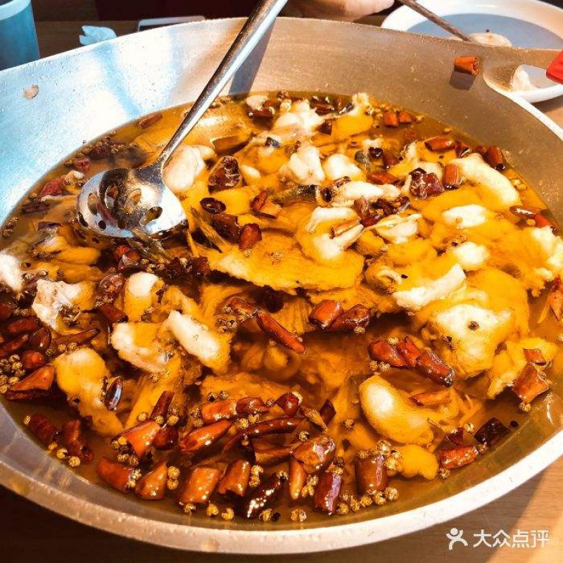 龙人居水煮鱼锅商用铝合金酸菜鱼锅重庆火锅沸腾鱼锅牛蛙锅鱼片盆大号