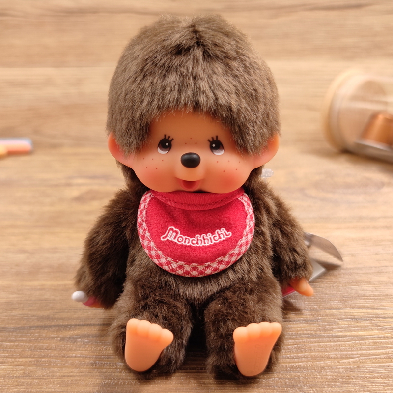 京闪配送蒙奇奇公仔正版限量版monchhichi萌趣趣蒙奇奇日本娃娃公仔