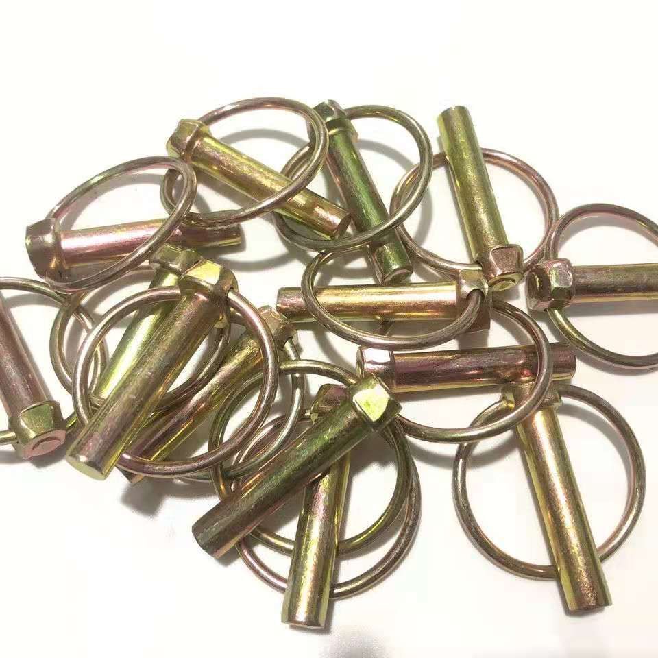 农用拖拉机悬挂扣销开口销安全保险销弹簧锁销插销圆销圆形销10mmm粗