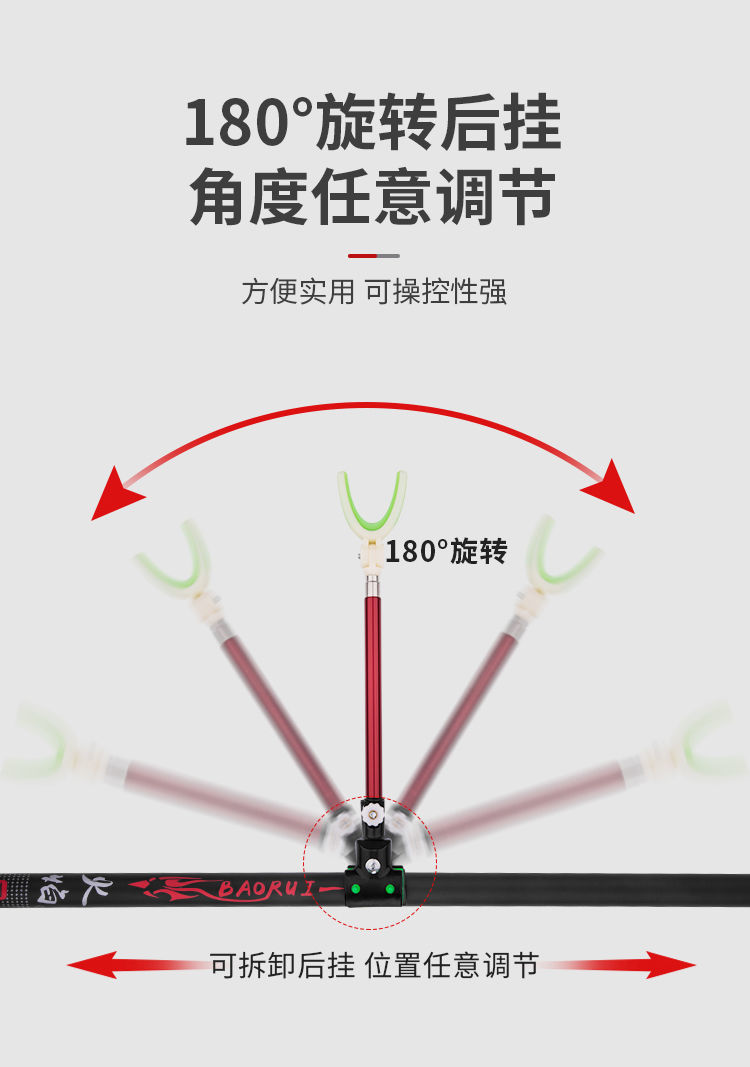 碳素超轻鱼竿支架地插钓箱钓椅用超硬钓鱼支架子渔具炮台架杆竿架尊贵