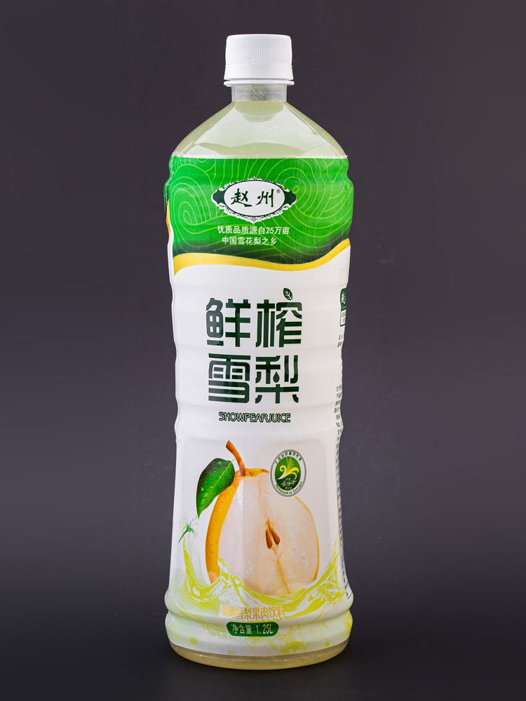 赵州鲜榨雪梨 500ml*4瓶 赵州雪梨汁河北石家庄特产果肉夏季润嗓聚会