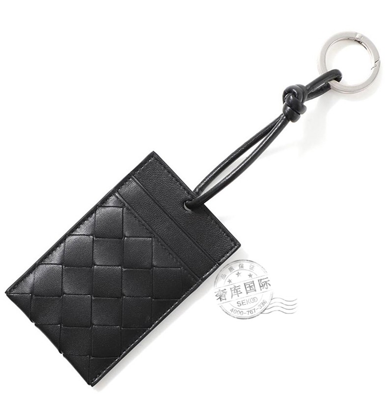 bottega veneta宝缇嘉bv卡包男女通用编织挂绳钥匙扣629550-vcpp1-880