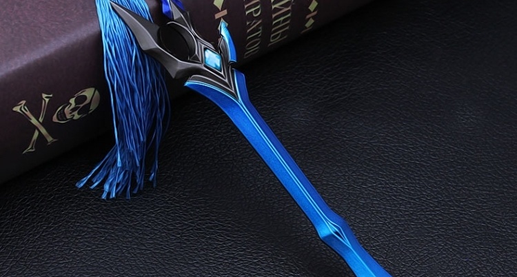 王者荣耀凯的刀王者小荣耀凯的周边模型送英雄人物铠大号金属刀合金