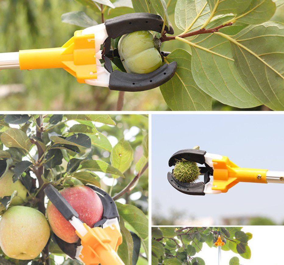 摘果器多功能高空摘果神器伸缩杆芒果摘苹果3抓摘水果 新款1.