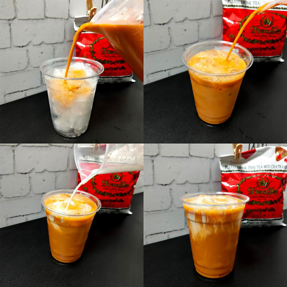 泰国手标奶茶 400g 泰国泰式手标红茶全套711红奶茶 手打柠檬茶红茶