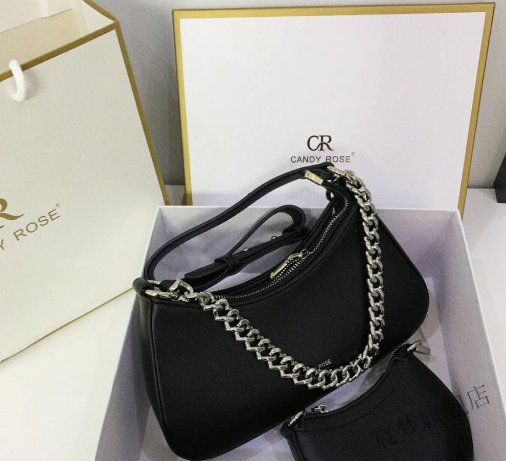 母亲节cr包包candyrose官方cr子母包女斜挎腋下包官网旗舰款官方女包