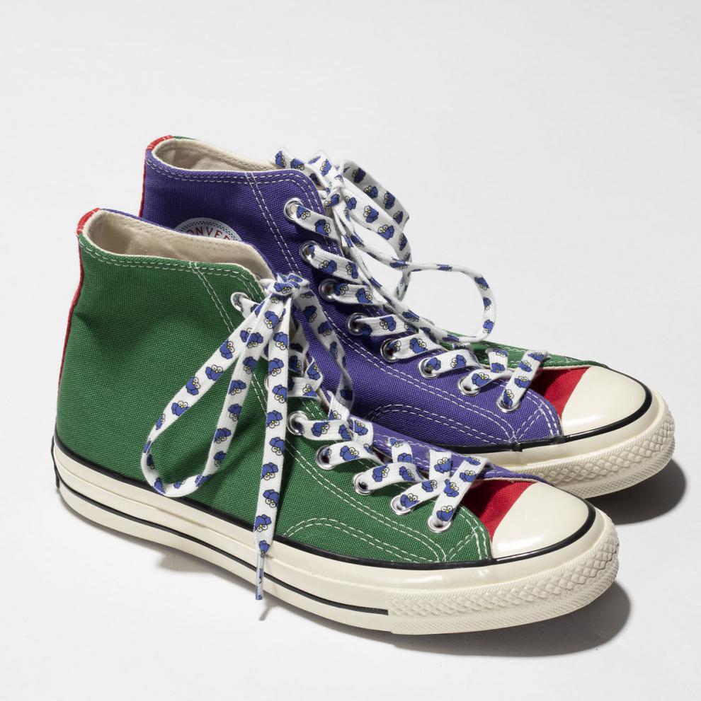 图案鞋带个性百搭帆布鞋潮流可爱情侣鞋带粉色kaws鞋带1对2根120cm