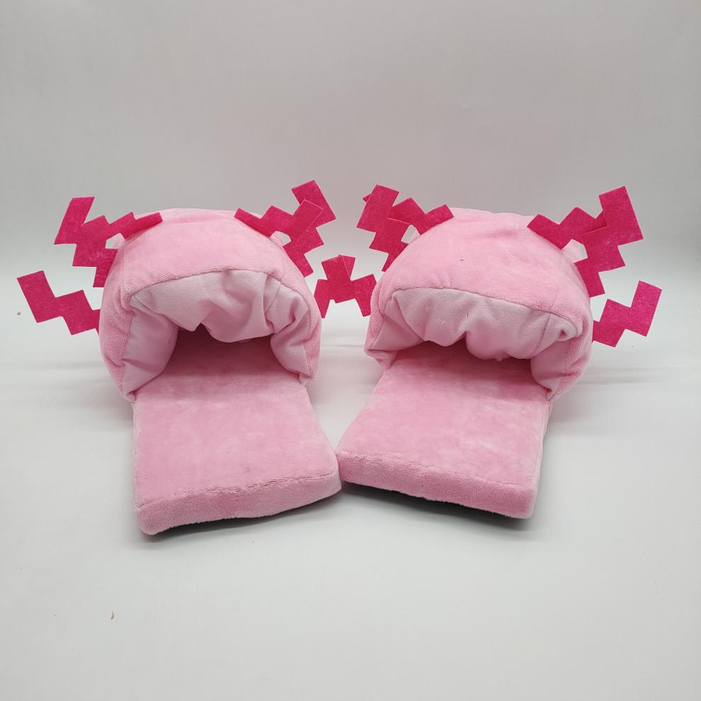 跨境新品axolotlplush毛绒玩具小蝾螈公仔周边支持闪电玩偶生日礼物